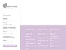 Tablet Screenshot of preventivecarecenter.de